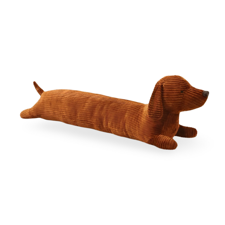 Dackolino – Cord Dachshund Plush Pillow