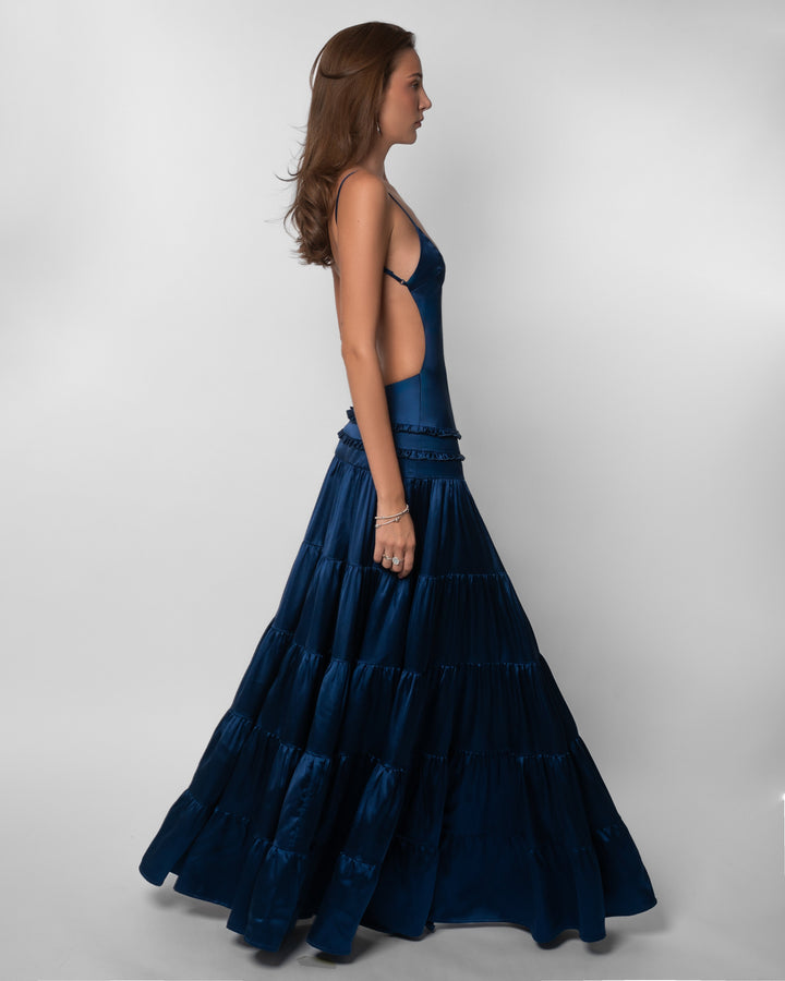 Raelyn - Elegantes Maxi Cutout Kleid