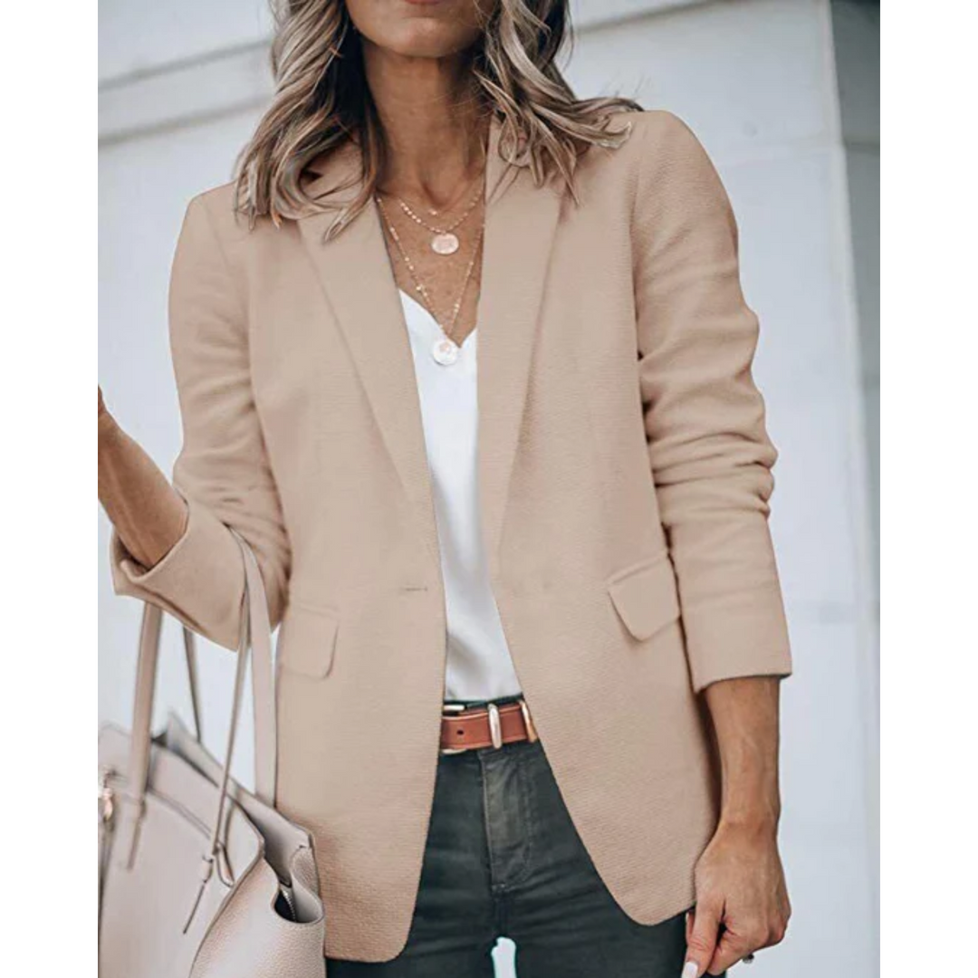 Women's Fitted Tailored Blazer - Image 2