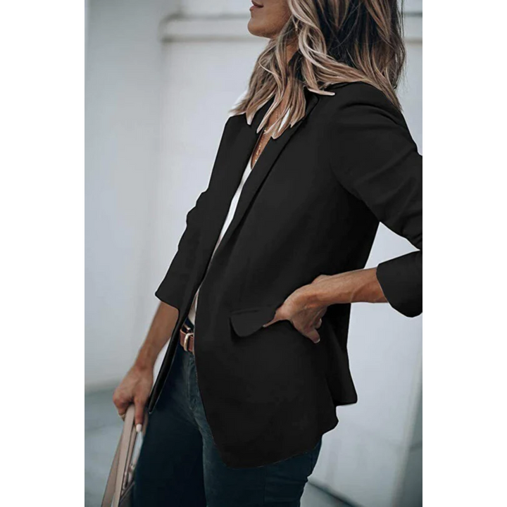 Women's Fitted Tailored Blazer - Image 11