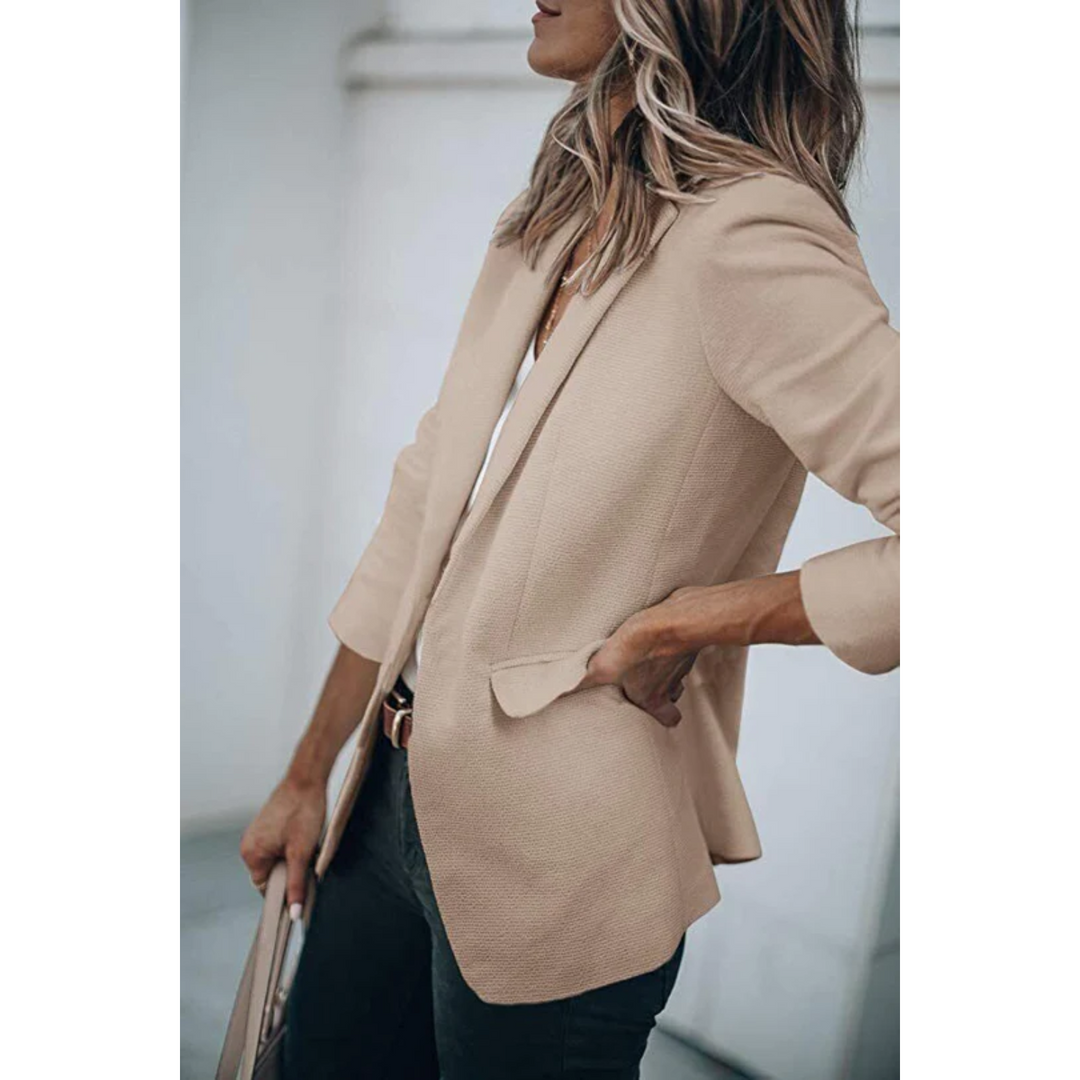 Women's Fitted Tailored Blazer - Image 4