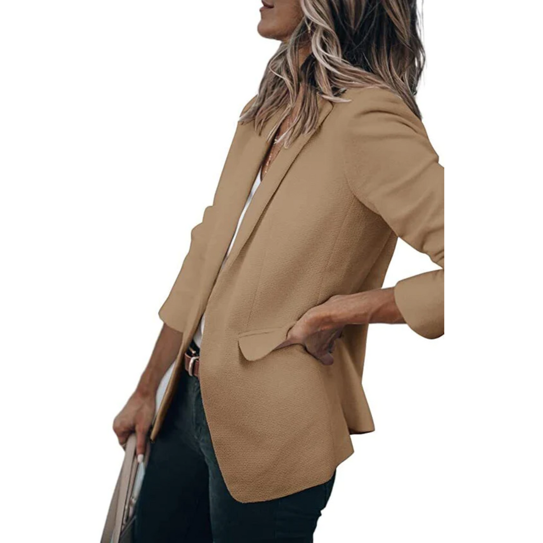 Women's Fitted Tailored Blazer - Image 5