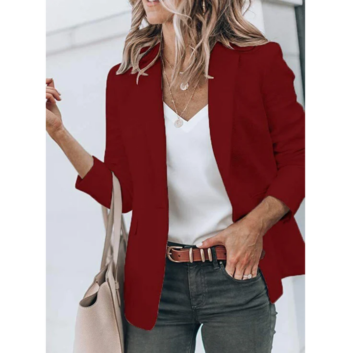 Women's Fitted Tailored Blazer - Image 9