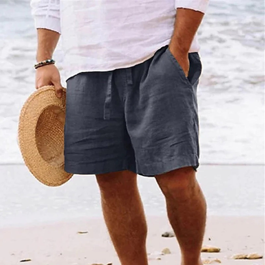 Hannes - Herren Leinen Shorts