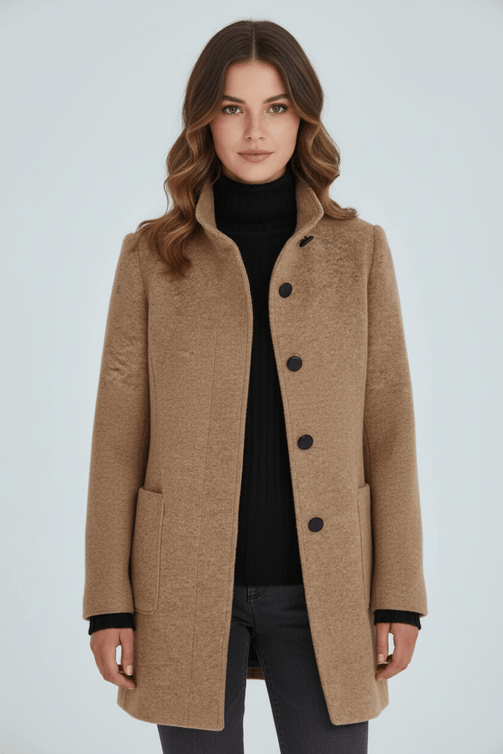 Charlotte Davies | Maßgeschneiderter Mantel aus Wollmischgewebe für Damen - Image 22