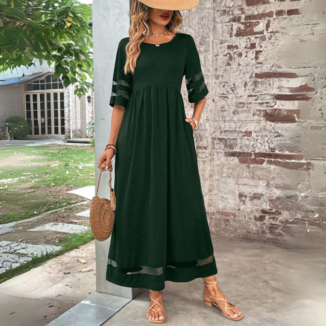 Women Tummy Flattering Maxi Dress Special Occasion Elegant - Image 11