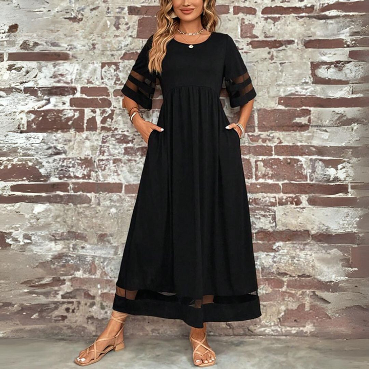 Women Tummy Flattering Maxi Dress Special Occasion Elegant - Image 5