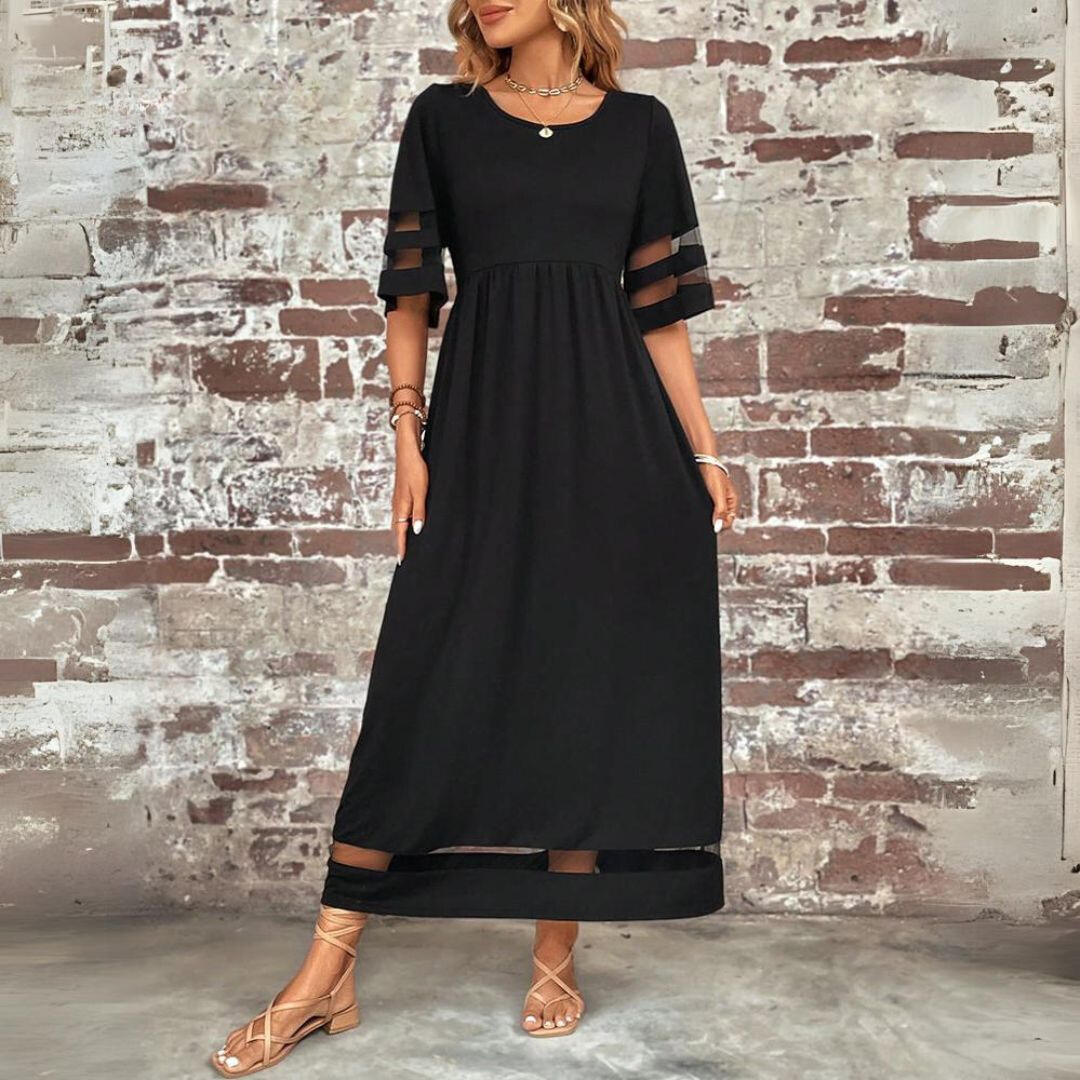 Women Tummy Flattering Maxi Dress Special Occasion Elegant - Image 13