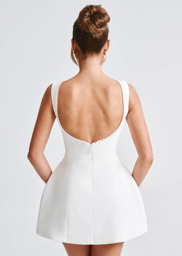 Arista - Perlenbesetztes Mini Kleid Elegant