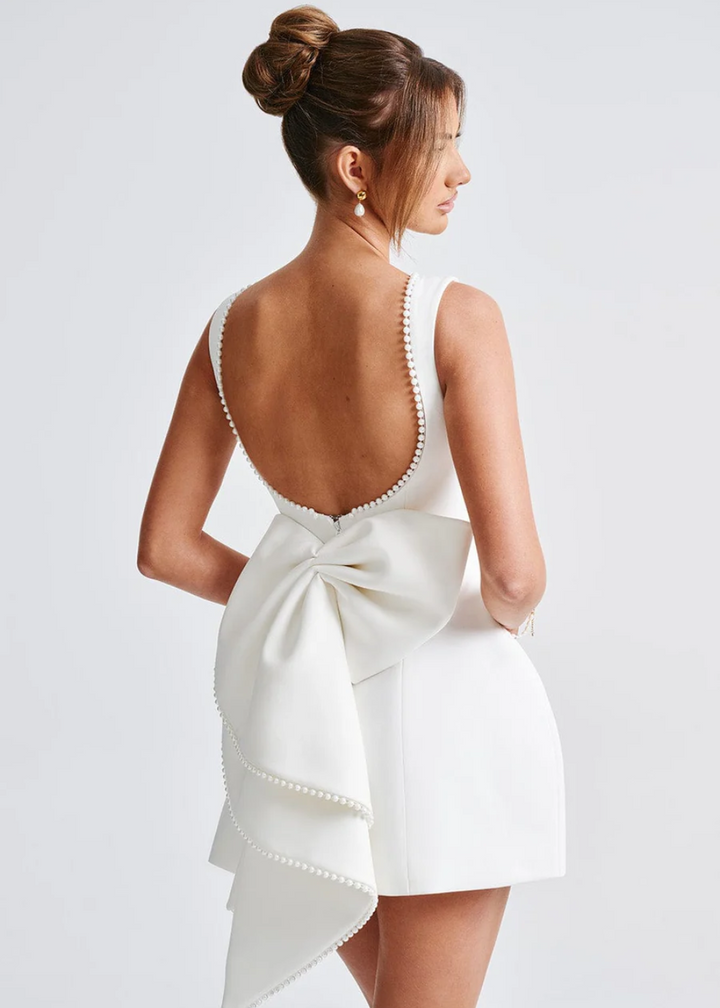 Arista - Perlenbesetztes Mini Kleid Elegant