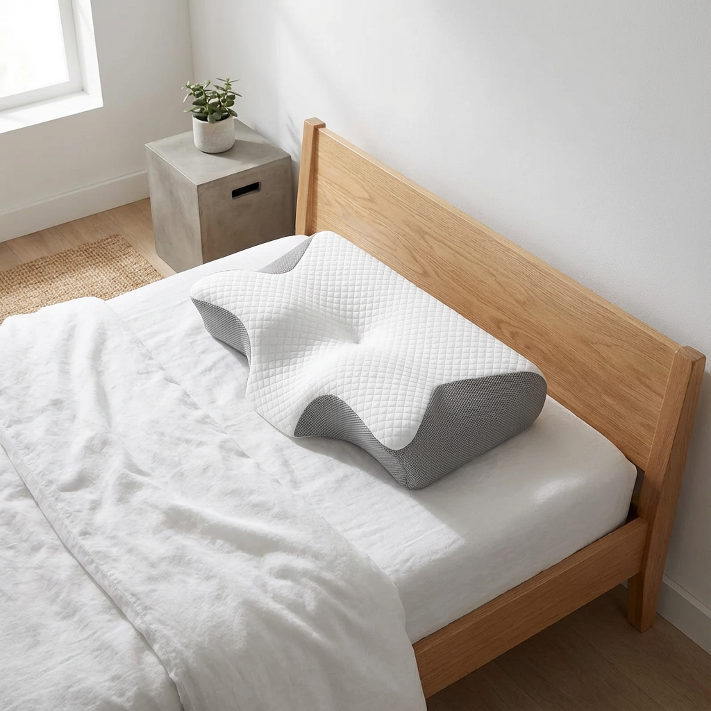 Meliora – Ergonomisches Schlafkissen mit Memory-Schaum