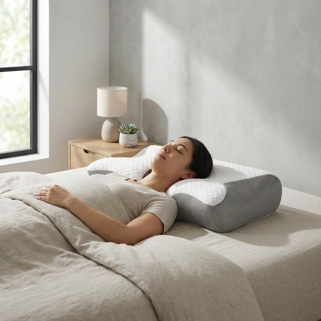 Meliora – Ergonomisches Schlafkissen mit Memory-Schaum