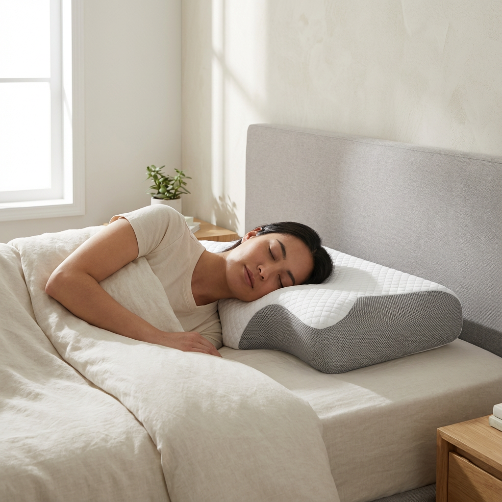 Meliora – Ergonomisches Schlafkissen mit Memory-Schaum