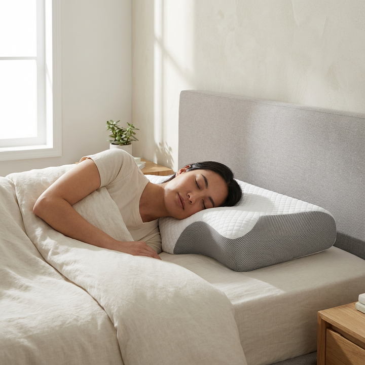 Meliora – Ergonomisches Schlafkissen mit Memory-Schaum