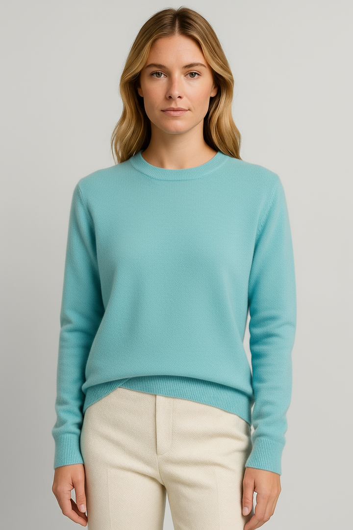 Freya Harper | Klassischer Kaschmirpullover mit Rundhalsausschnitt für Damen - Image 3