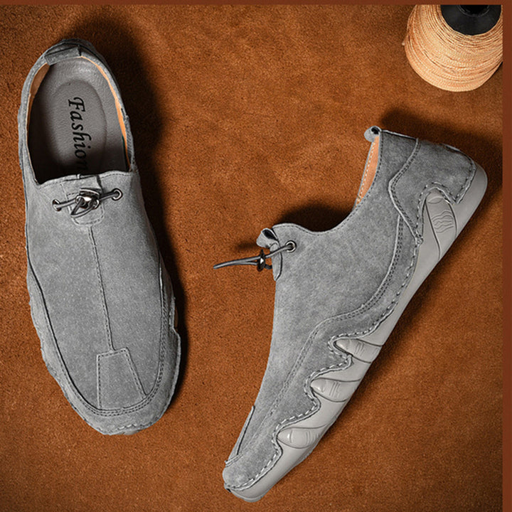 Herren Slip-On Sneaker bequeme Slipper ohne Schnürsenkel PU - Image 2
