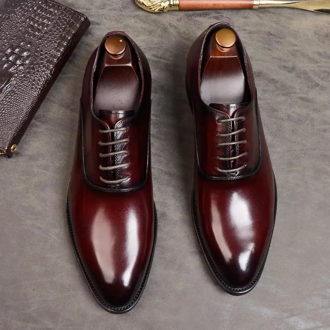 Aurevix - Leder Oxford Herrenschuhe