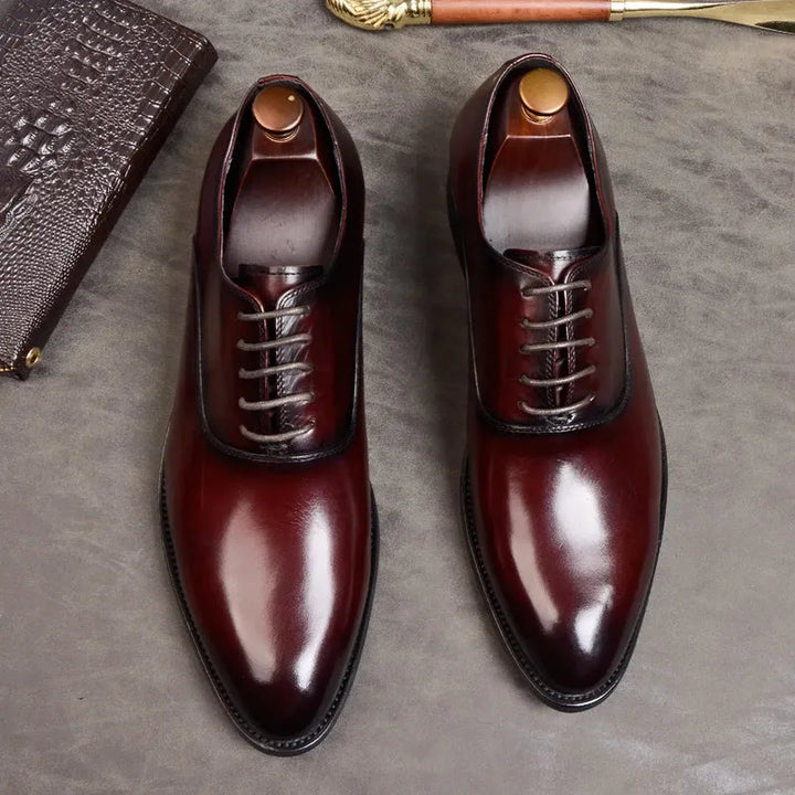 Aurevix - Leder Oxford Herrenschuhe