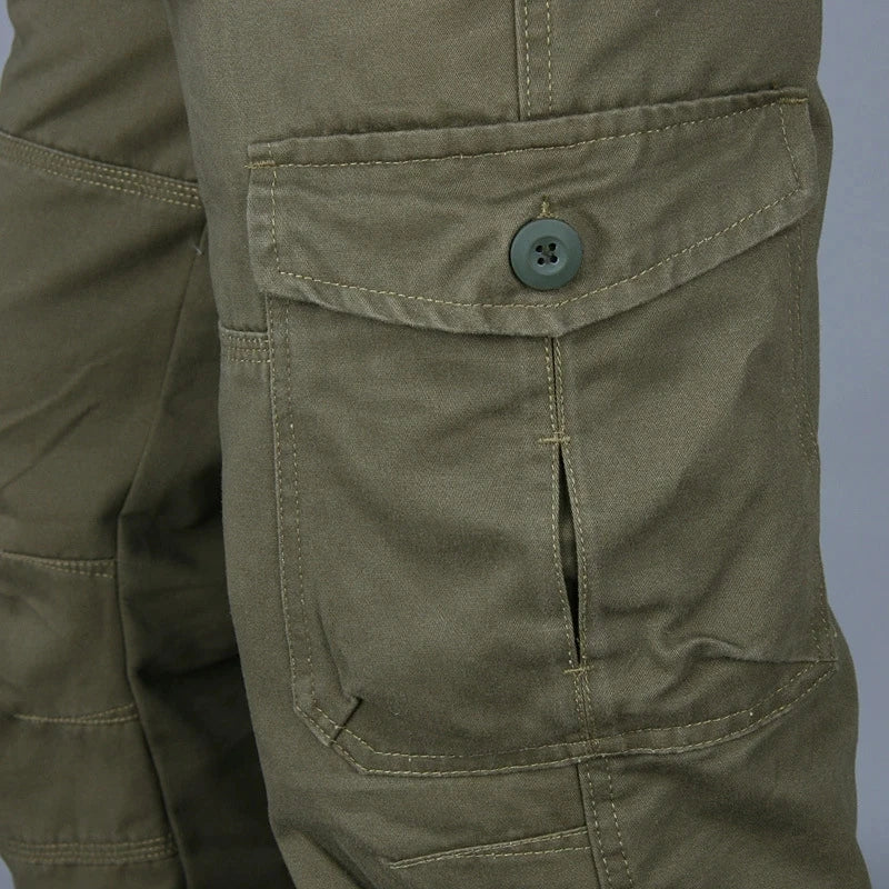 Men's Relaxed Fit Cotton Casual Pants - Image 2