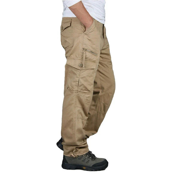 Men's Relaxed Fit Cotton Casual Pants - Image 3