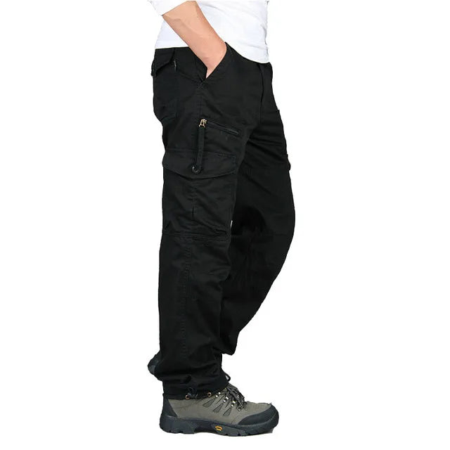 Men's Relaxed Fit Cotton Casual Pants - Image 4
