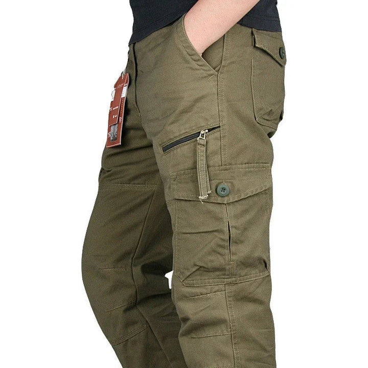 Men's Relaxed Fit Cotton Casual Pants - Image 5