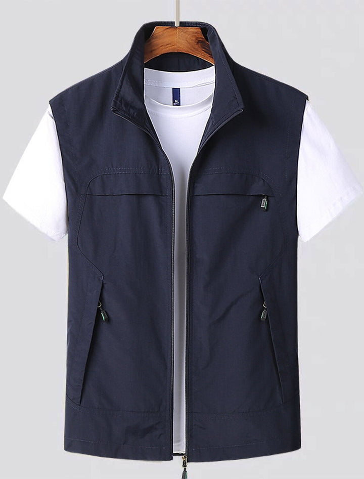 Men's Multi-Pocket Fishing Vest Lightweight Outdoor