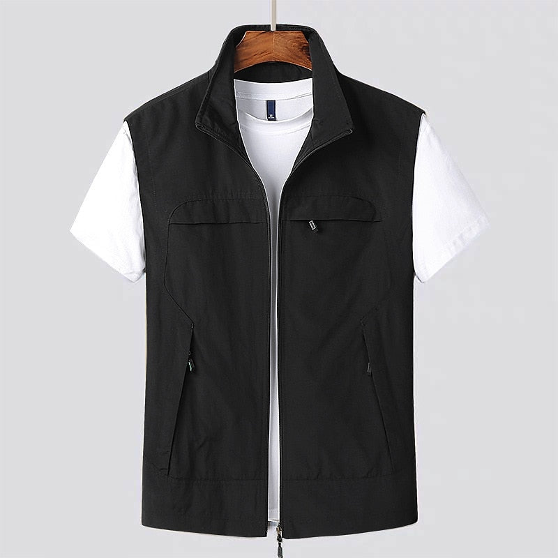 Men's Multi-Pocket Fishing Vest Lightweight Outdoor - Image 4