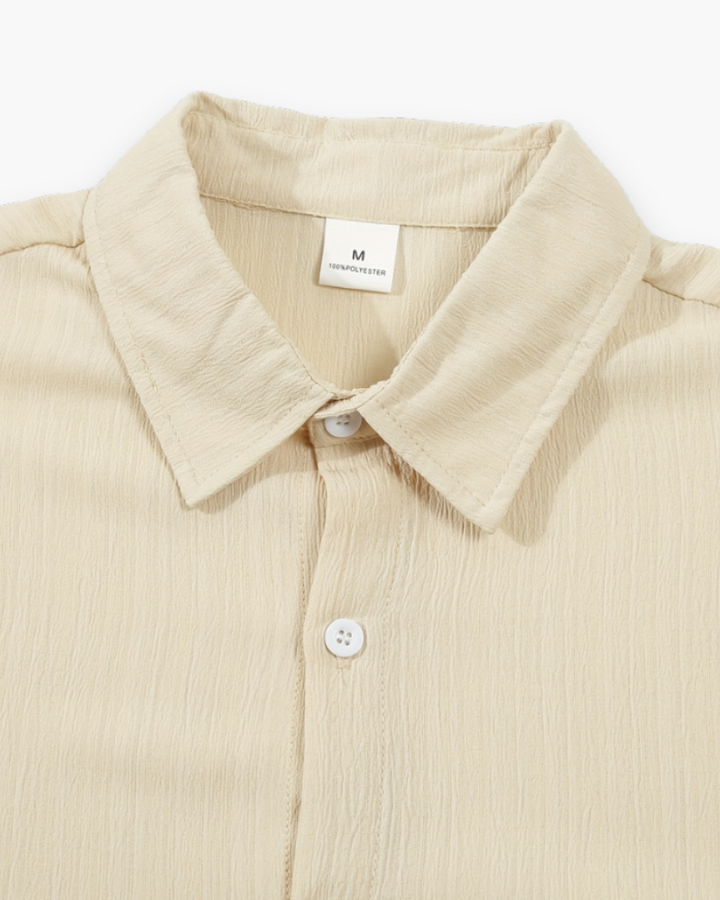 Men 2 Piece Matching Shirt Shorts Set Summer Co Ord - Image 8