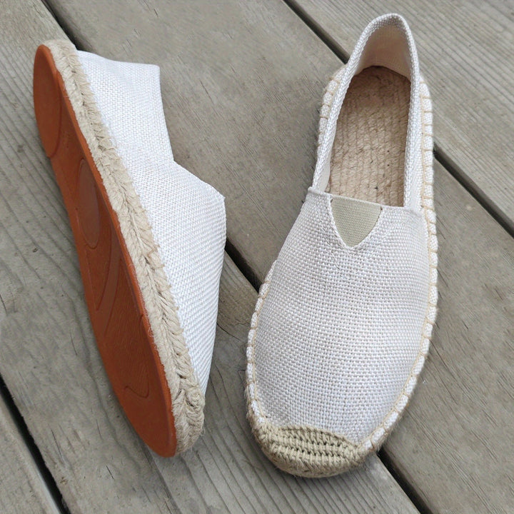 Men's Espadrille Loafers Lightweight Canvas Slip-On Summer Shoes