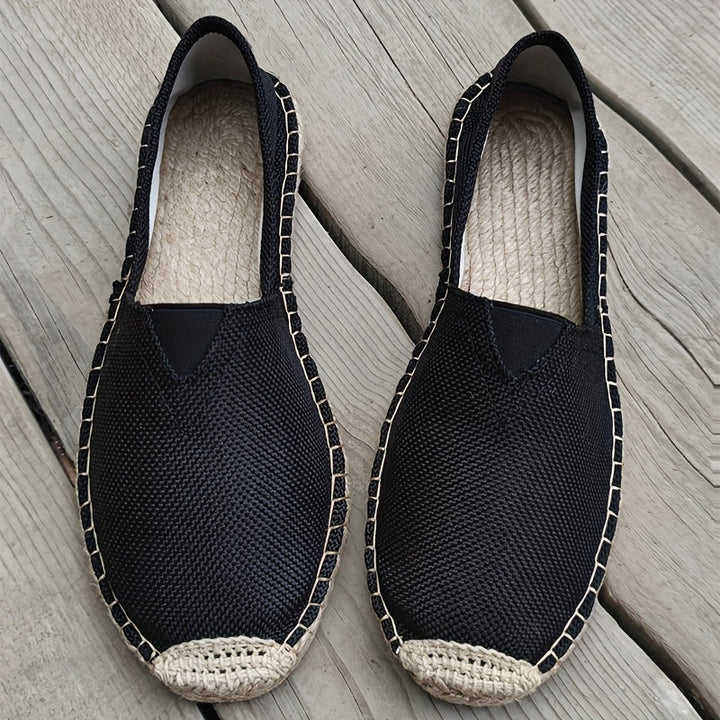 Men's Espadrille Loafers Lightweight Canvas Slip-On Summer Shoes - Image 3