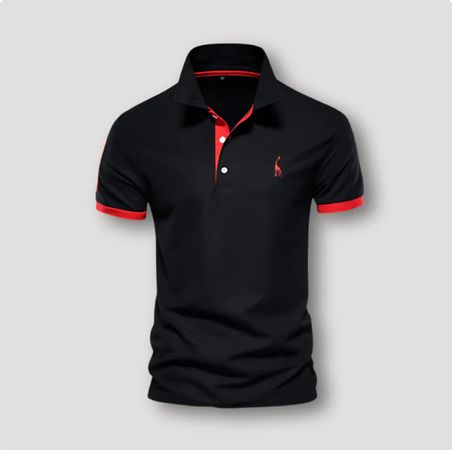 Men's Short Sleeve Cotton Pique Polo Shirt - Image 2