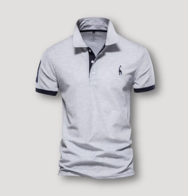 Men's Short Sleeve Cotton Pique Polo Shirt - Image 5