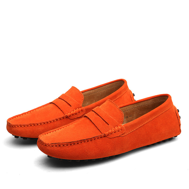 Men's Suede Slip-On Loafers - Image 15