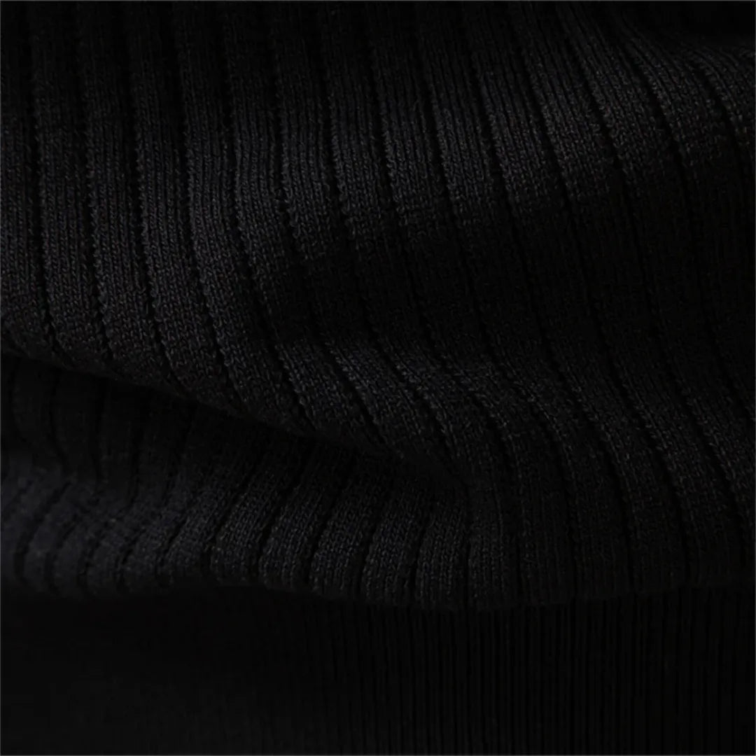 Strickpullover Herren mit Knopfleiste | Gerippter Troyer für Büro & Freizeit - Image 8