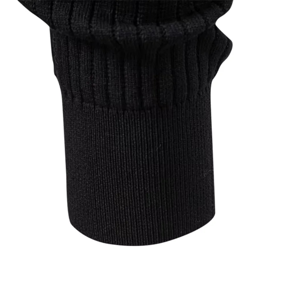 Strickpullover Herren mit Knopfleiste | Gerippter Troyer für Büro & Freizeit - Image 10