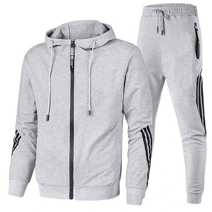 Herren Trainingsanzug mit Kapuze | Bequeme Passform & warmer Full-Zip Hoodie - Image 2