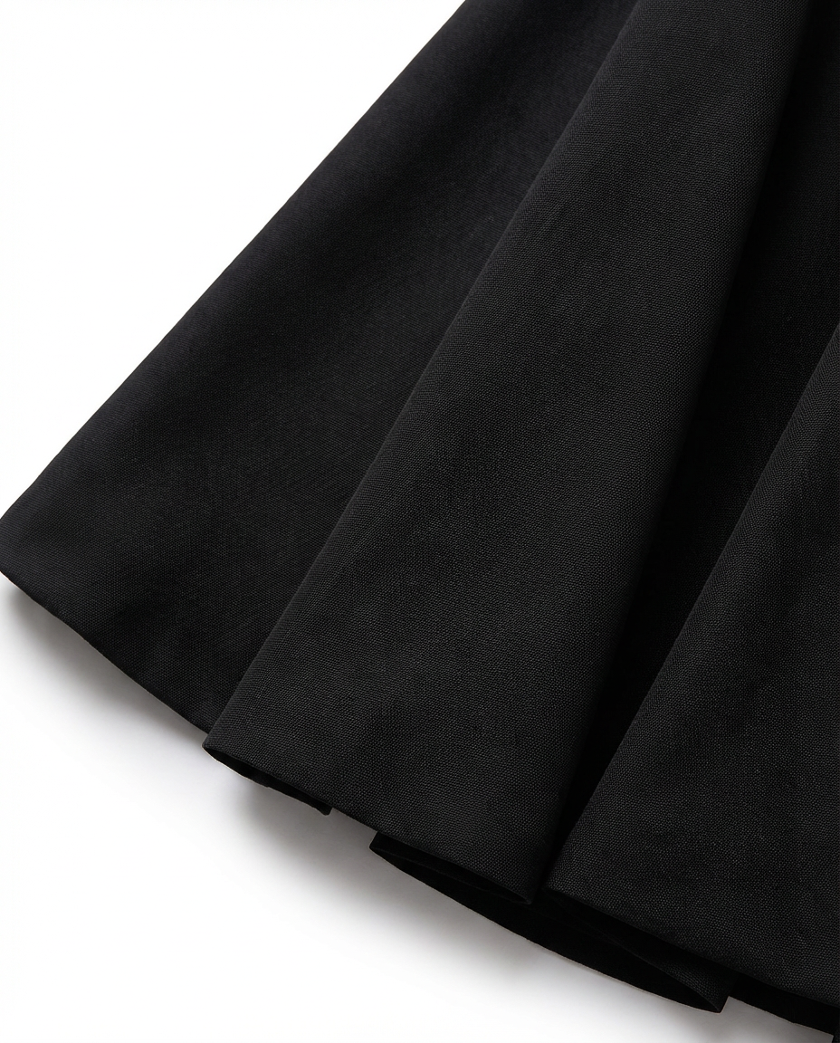 Damen Midikleid Fit and Flare A-Linie V-Ausschnitt Spaghettiträger - Image 8