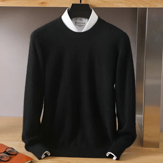 Herren Pullover Rundhals – Klassischer Strickpullover mit bequemer Passform für jeden Tag