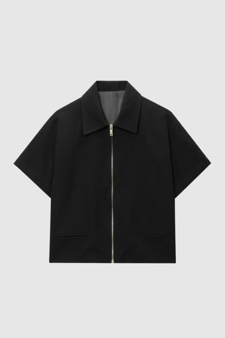Enique - Cropped Damenjacke Mit Revers