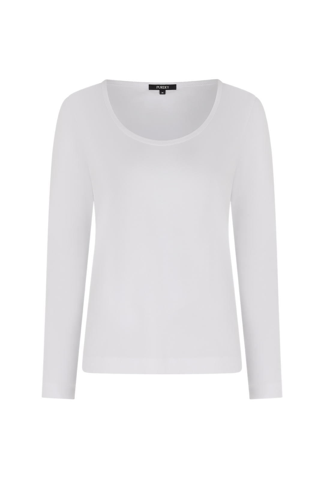 Langarmshirt Damen mit Rundhals – figurbetont & vielseitig für Büro und Alltag