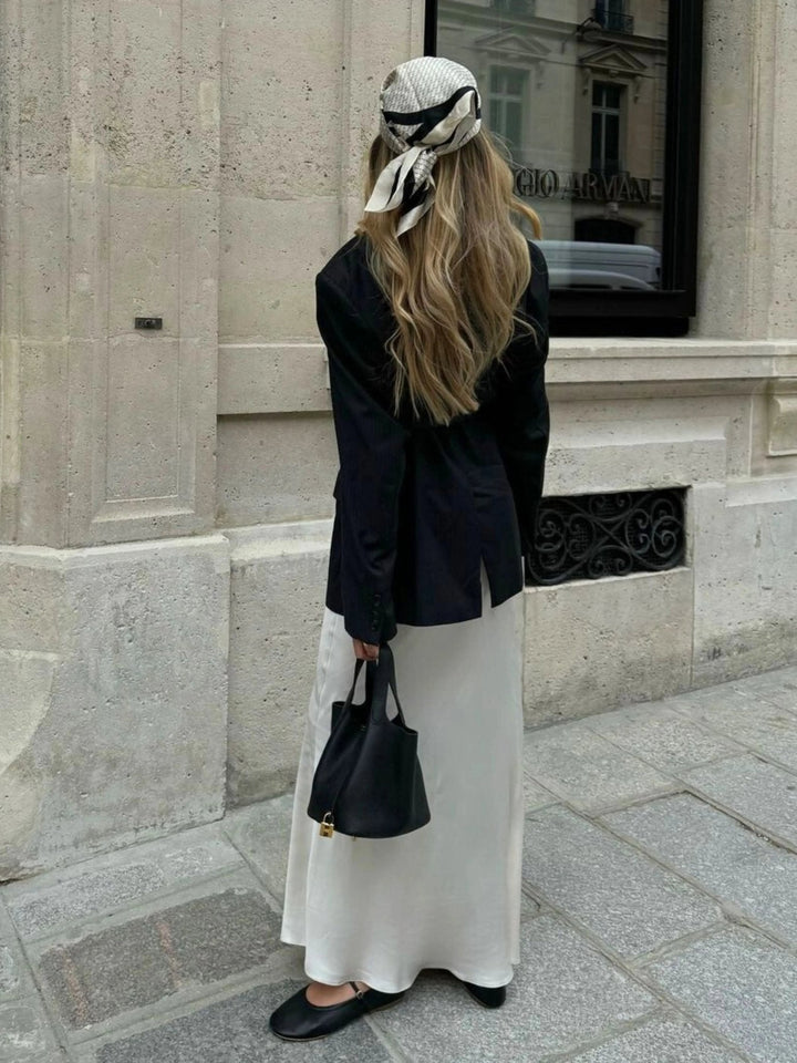 Vicarah - Leder Bucket Bag Taupe