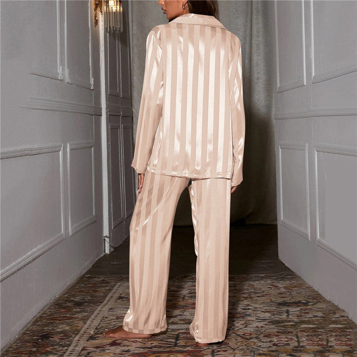 Damen Seidenpyjama Set 100% Seide Schlafanzug Luxus - Image 2
