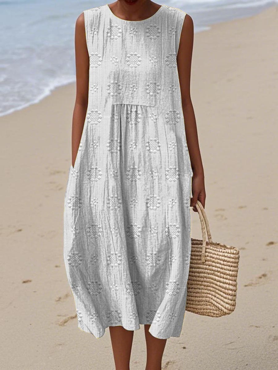 Women Flowy Maxi Dress Casual Elegant Summer - Image 4