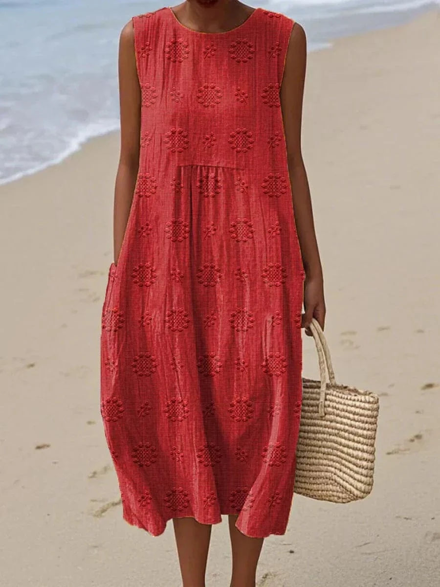 Women Flowy Maxi Dress Casual Elegant Summer - Image 5