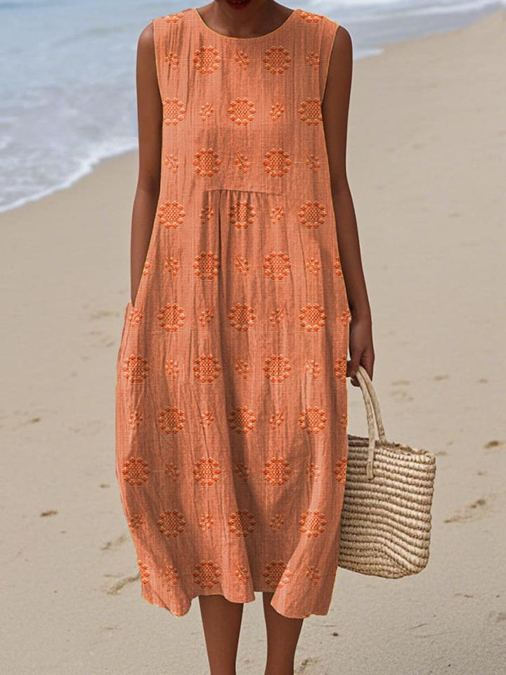 Women Flowy Maxi Dress Casual Elegant Summer - Image 6