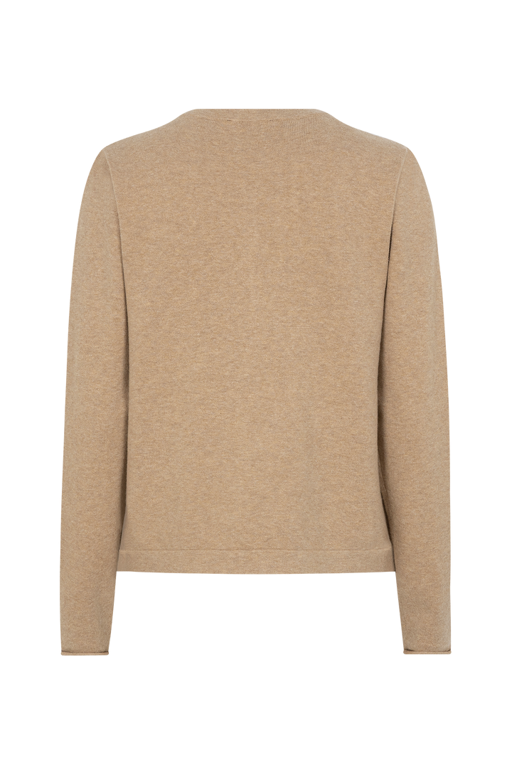 Damen Pullover mit Rüschen & eleganter Knopfleiste – Feiner Strickpullover, romantisch - Image 2