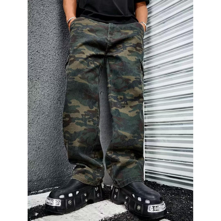 Tadeo - Bedruckte Cargo Hose Herren Freizeit Stil