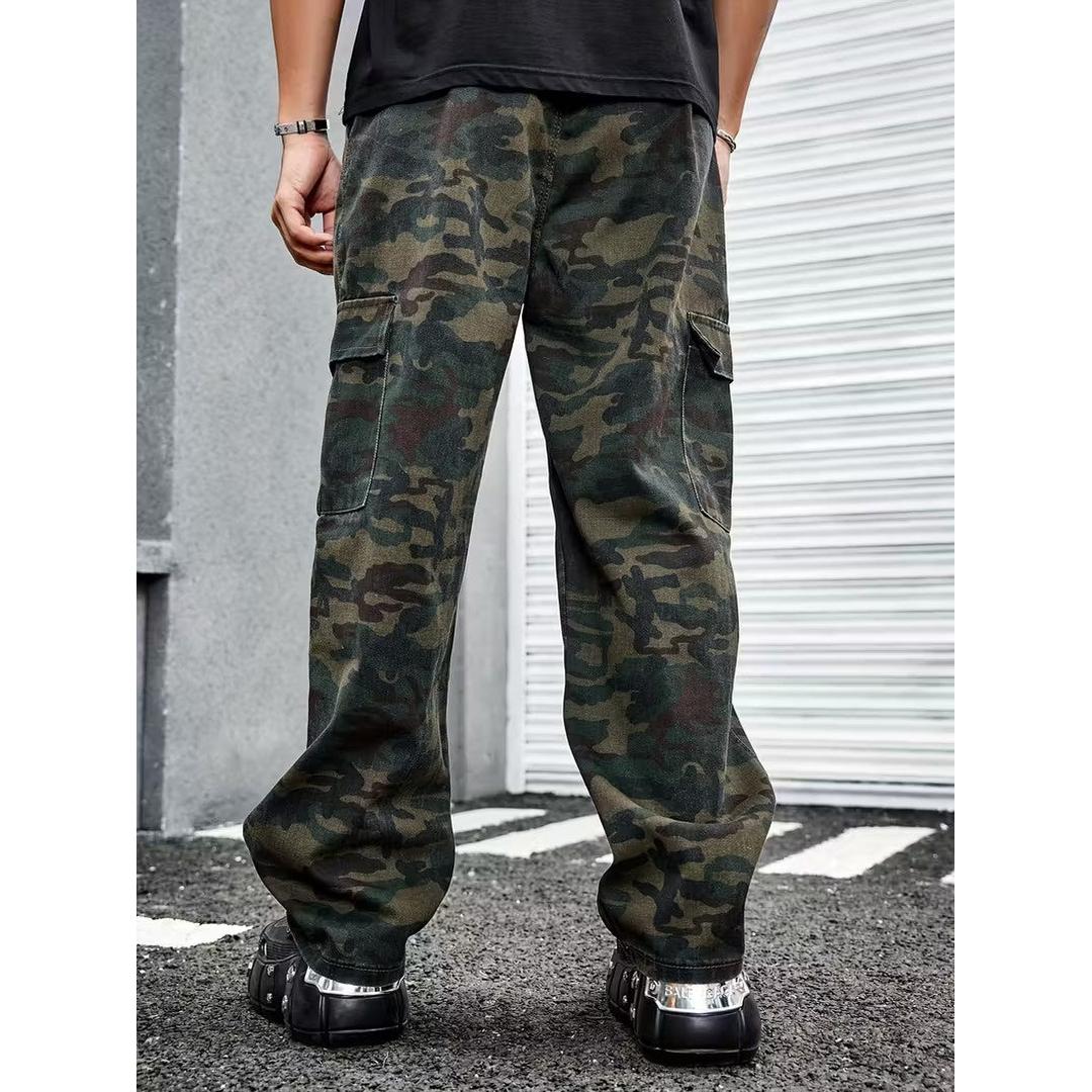Tadeo - Bedruckte Cargo Hose Herren Freizeit Stil