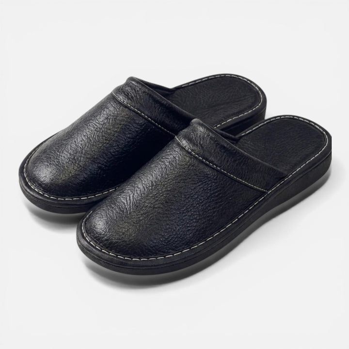Garbo - Ergonomische Herren Slipper Mit Robuster Sohle